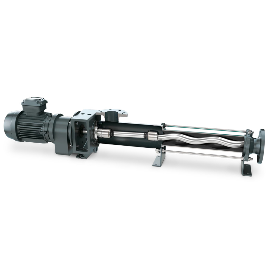 Винтовой насос NETZSCH NEMO серии BY общепромышленного исполнения