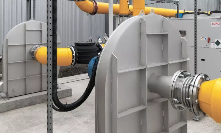 Газодувка ZORG BIOGAS 10000 м³/ч 220 мбар