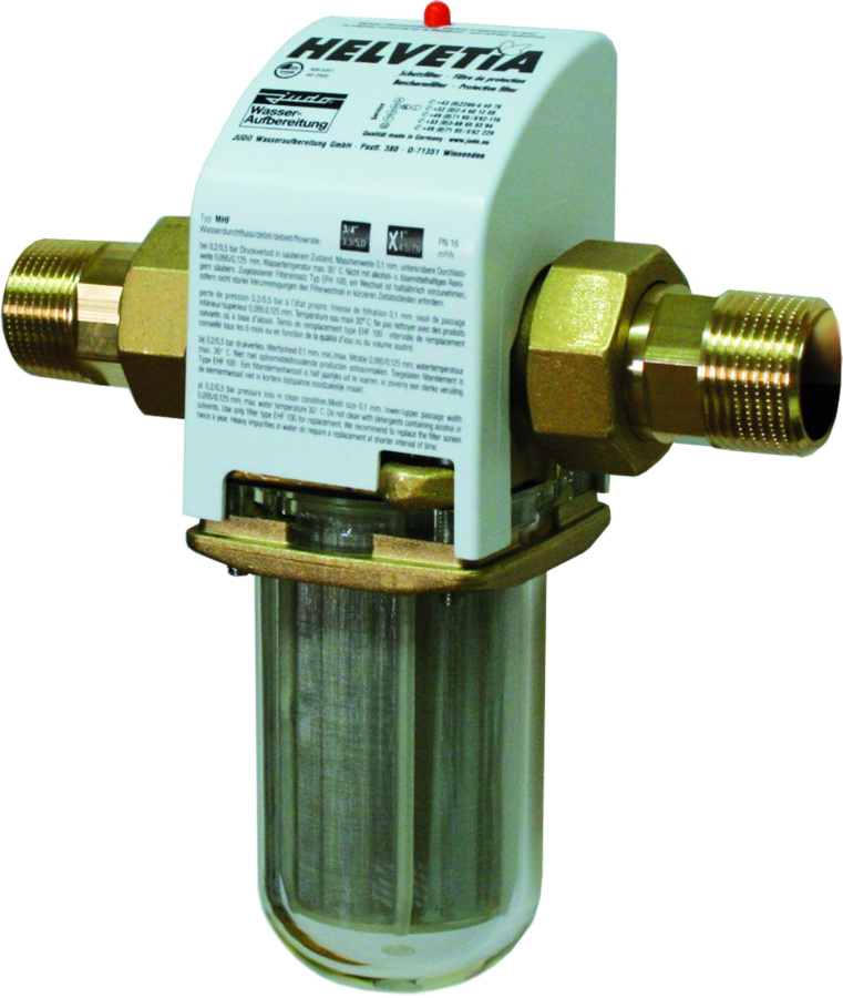 Сменный фильтр с винтовым соединением JUDO HELVETIA MHF ¾ - 1¼